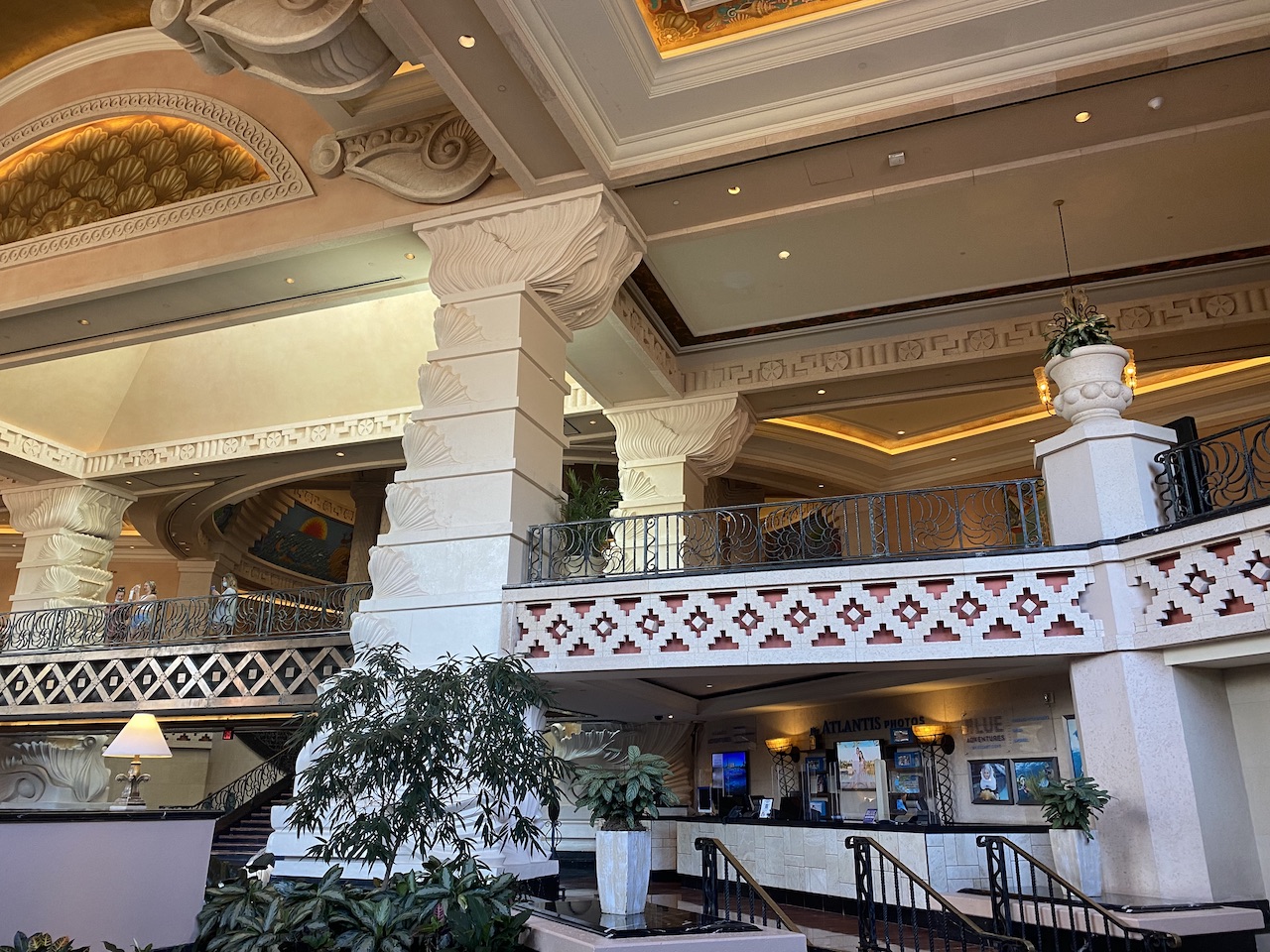 At Atlantis Bahamas one can marvel at the unique architecture