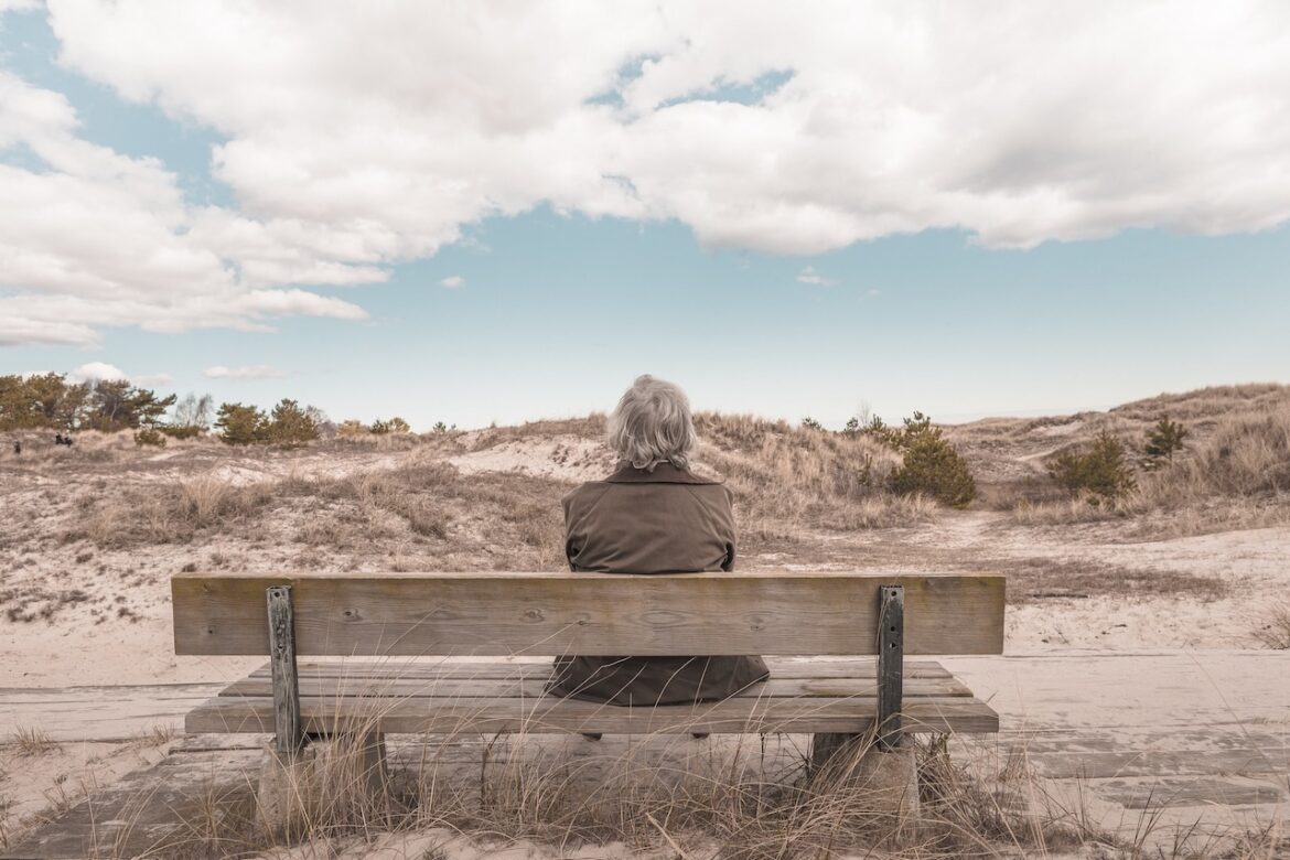 The sky was blue, the clouds sparse, and there on a park bench he realized the importance of personal boundaries.
